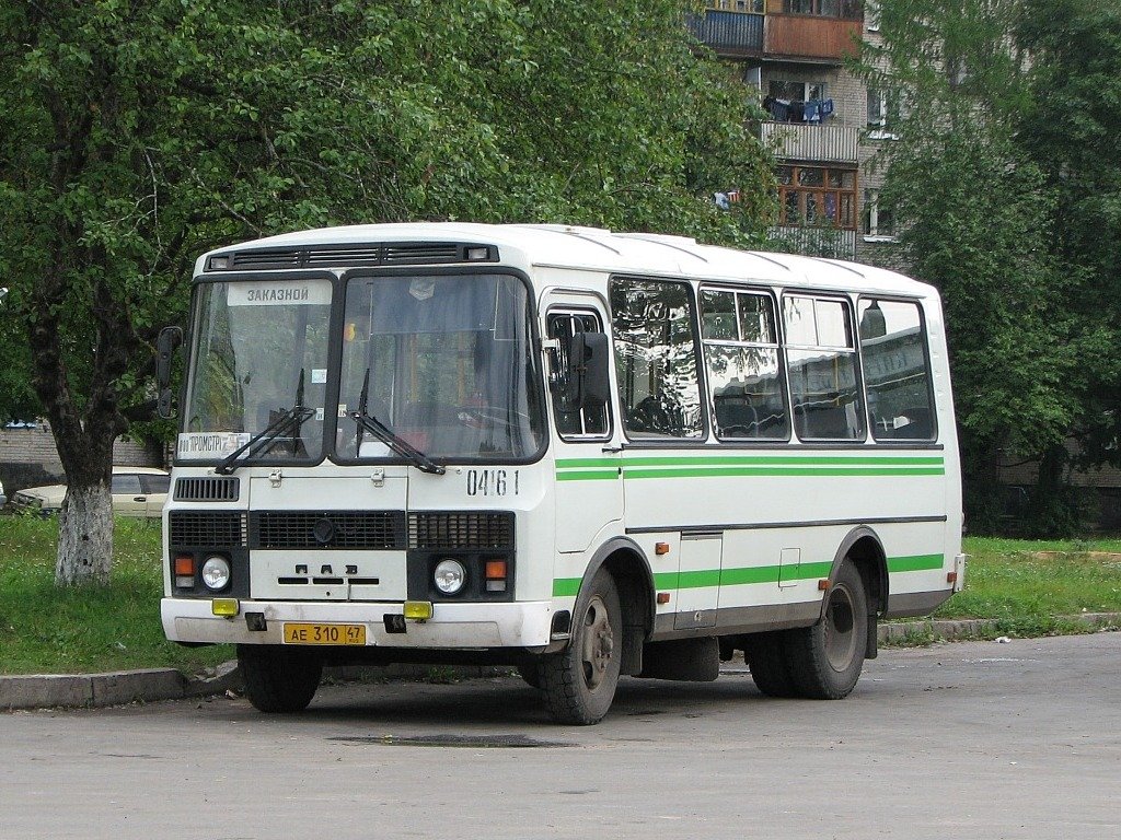 Ленинградская область, ПАЗ-32054 № 04161