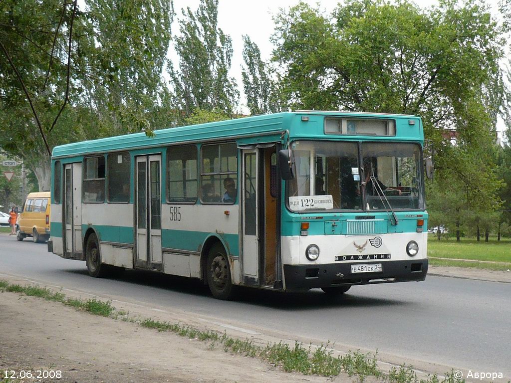 Валгаградская вобласць, ЛиАЗ-5256.00 № 585