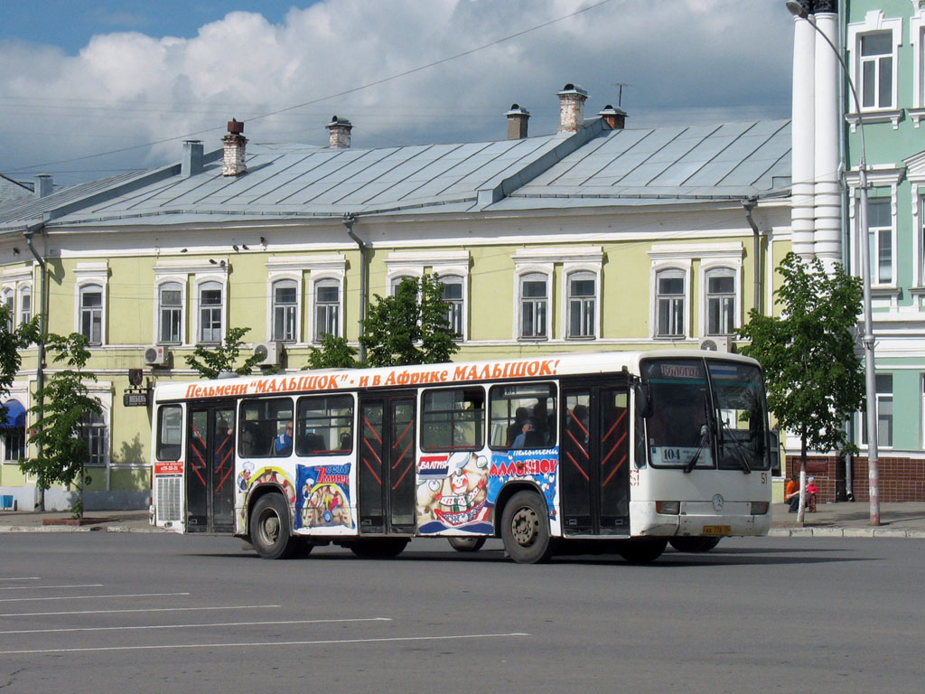 Вологодская область, Mercedes-Benz O345 № 51