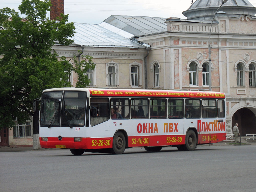 Вологодская область, Mercedes-Benz O345 № 72