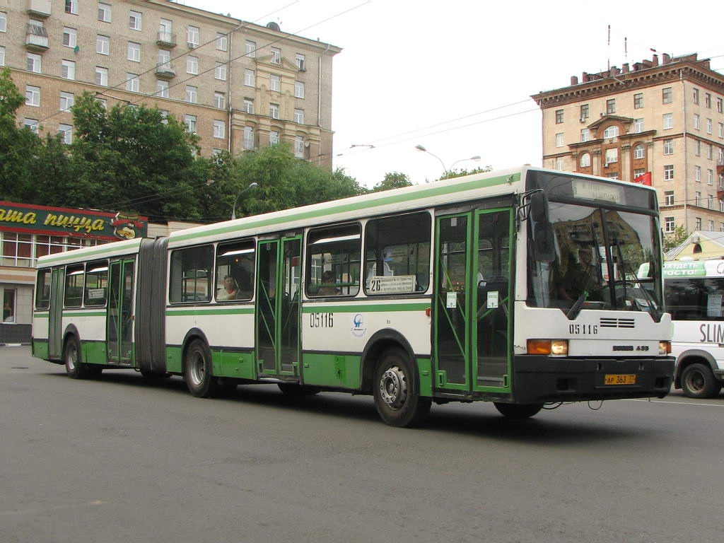 Москва, Ikarus 435.17 № 05116