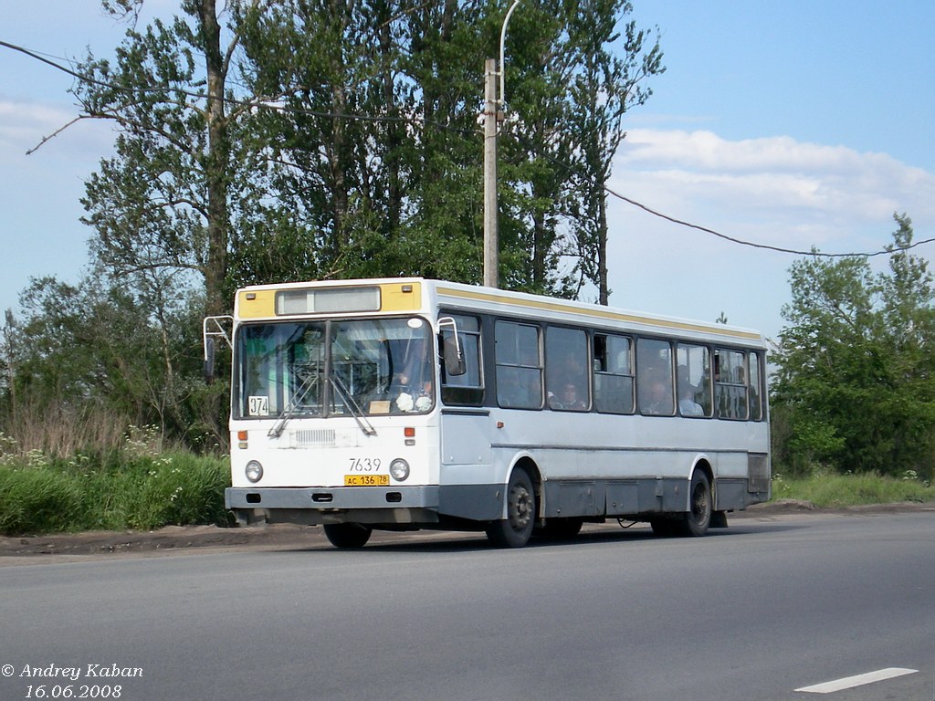 Санкт-Петербург, ЛиАЗ-5256.00 № 7639