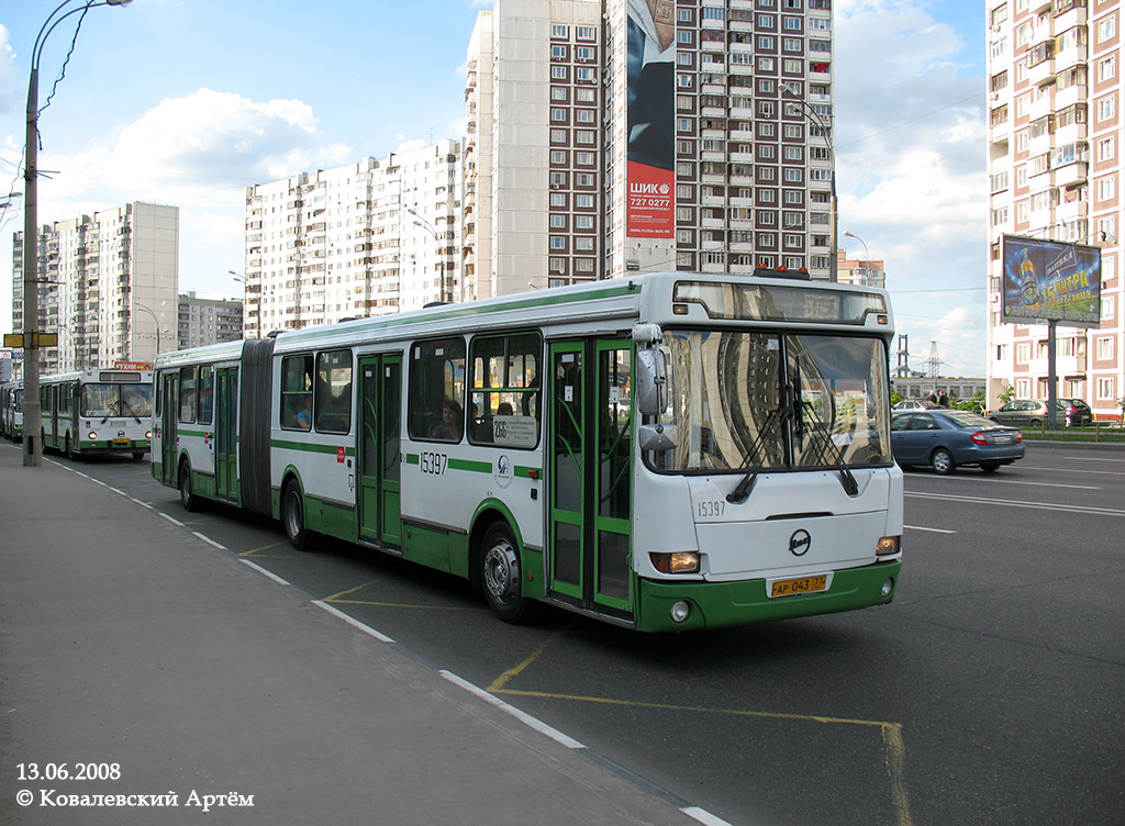 Москва, ЛиАЗ-6212.00 № 15397