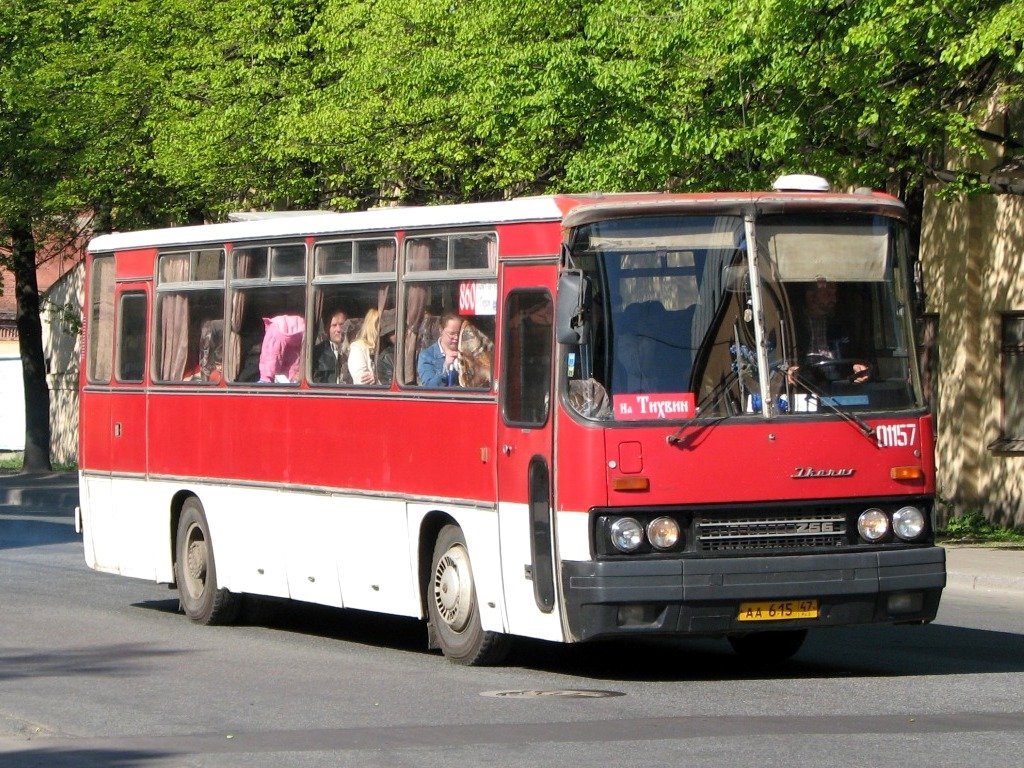 Ленинградская область, Ikarus 256.54 № 01157