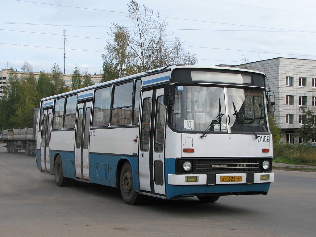 Ленинградская область, Ikarus 263.10 № 01186