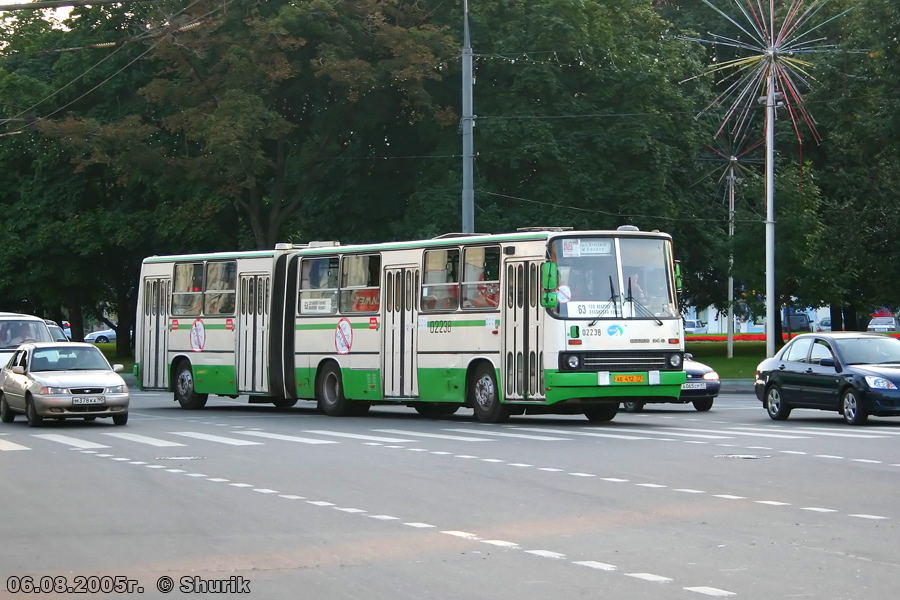 Москва, Ikarus 280.33M № 02238