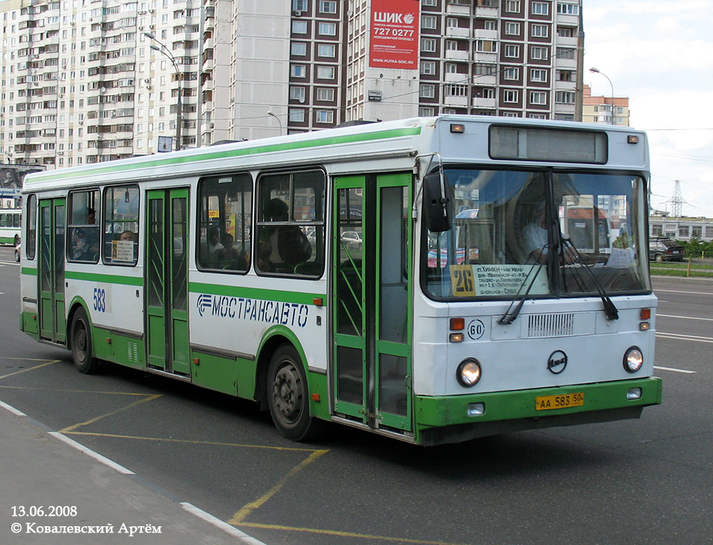 Московская область, ЛиАЗ-5256.25 № 0583