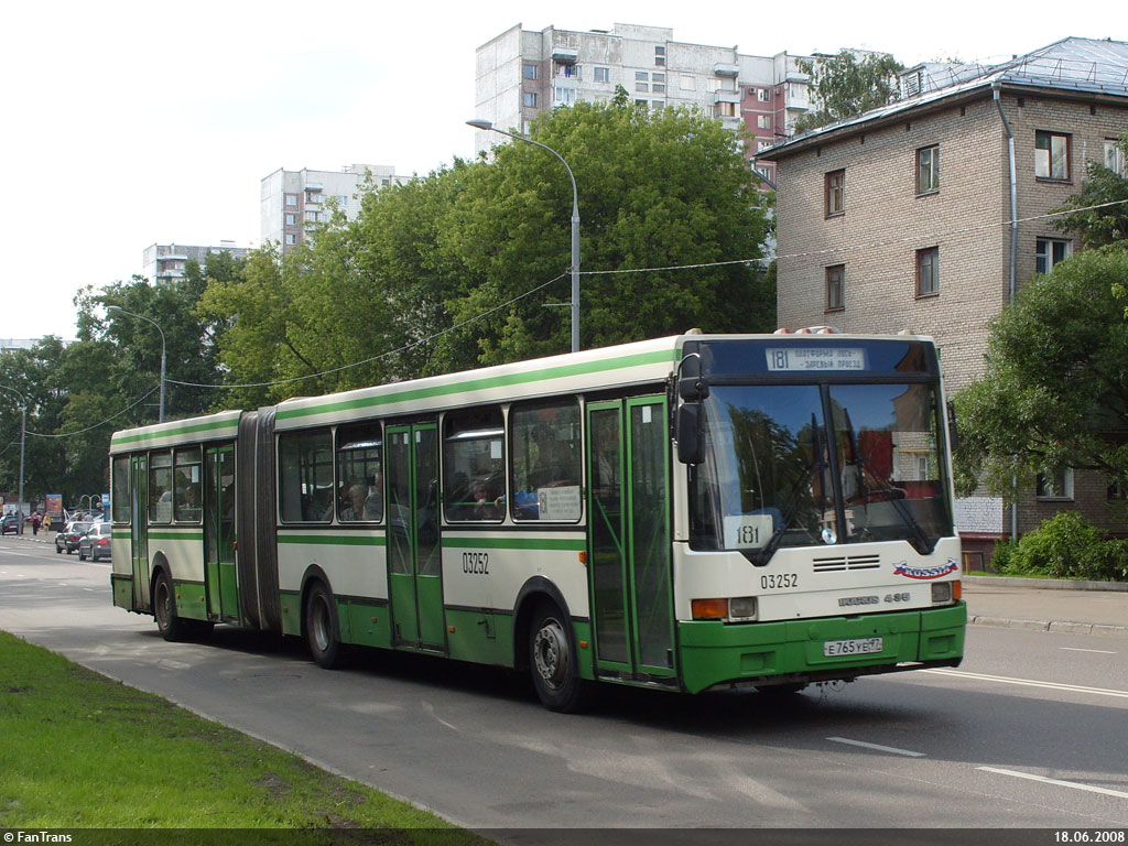 Москва, Ikarus 435.17 № 03252