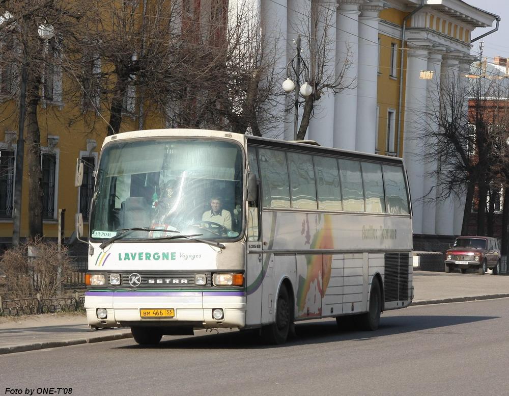 Владимирская область, Setra S215HD № ВМ 466 33