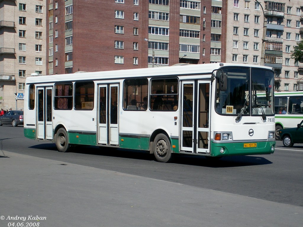 Санкт-Петербург, ЛиАЗ-5256.25 № 7632