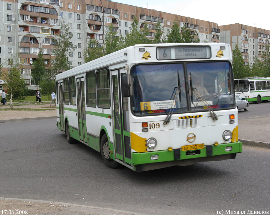 Псковская область, ЛиАЗ-5256.25 № 109