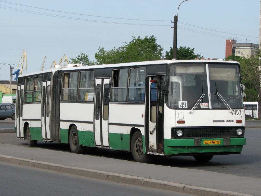 Санкт-Петербург, Ikarus 280.33O № 7450