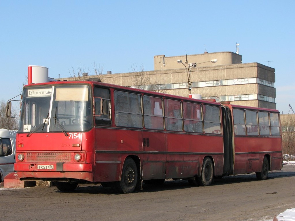 Санкт-Петербург, Ikarus 280.33O № 7154