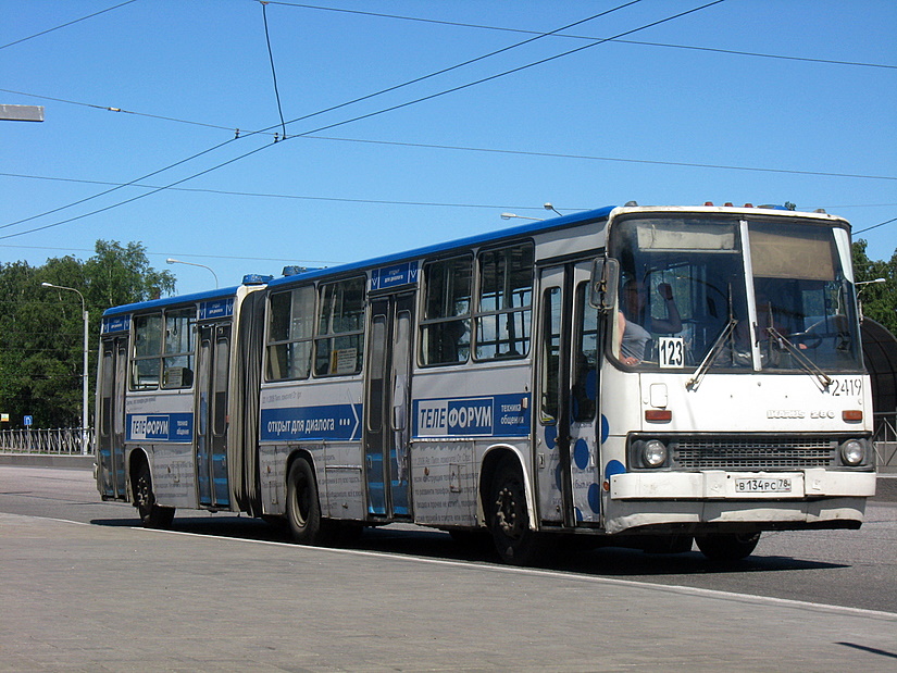 Санкт-Петербург, Ikarus 280.33O № 2419