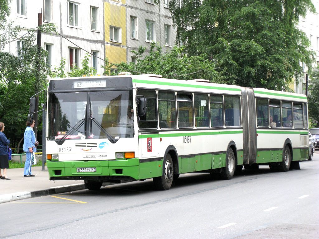 Москва, Ikarus 435.17 № 03493