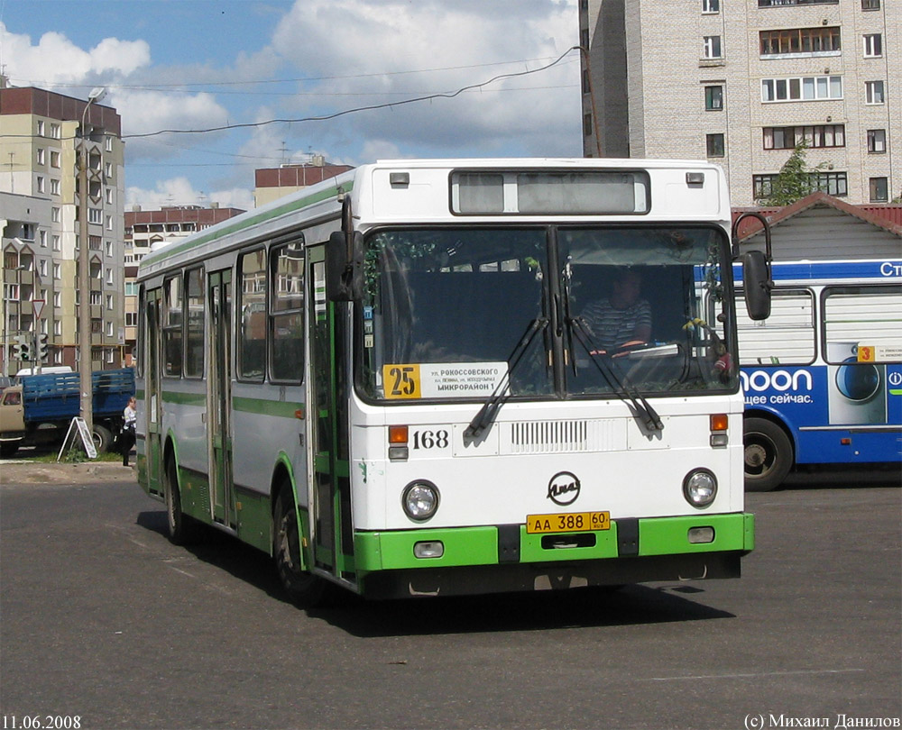 Псковская область, ЛиАЗ-5256.25 № 168