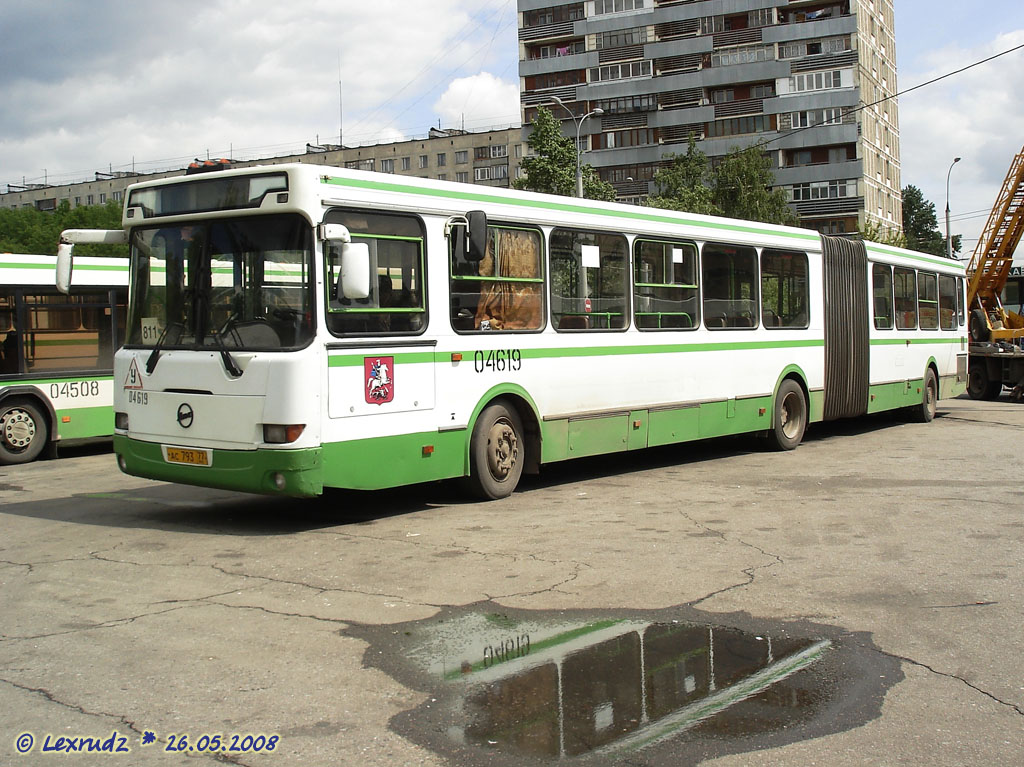 Москва, ЛиАЗ-6212.01 № 04619