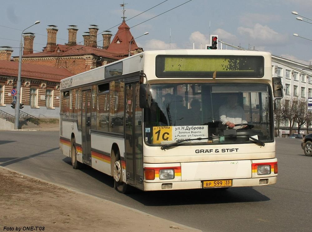 Vladimir region, MAN A10 NL202 (Gräf & Stift) Nr. ВР 599 33