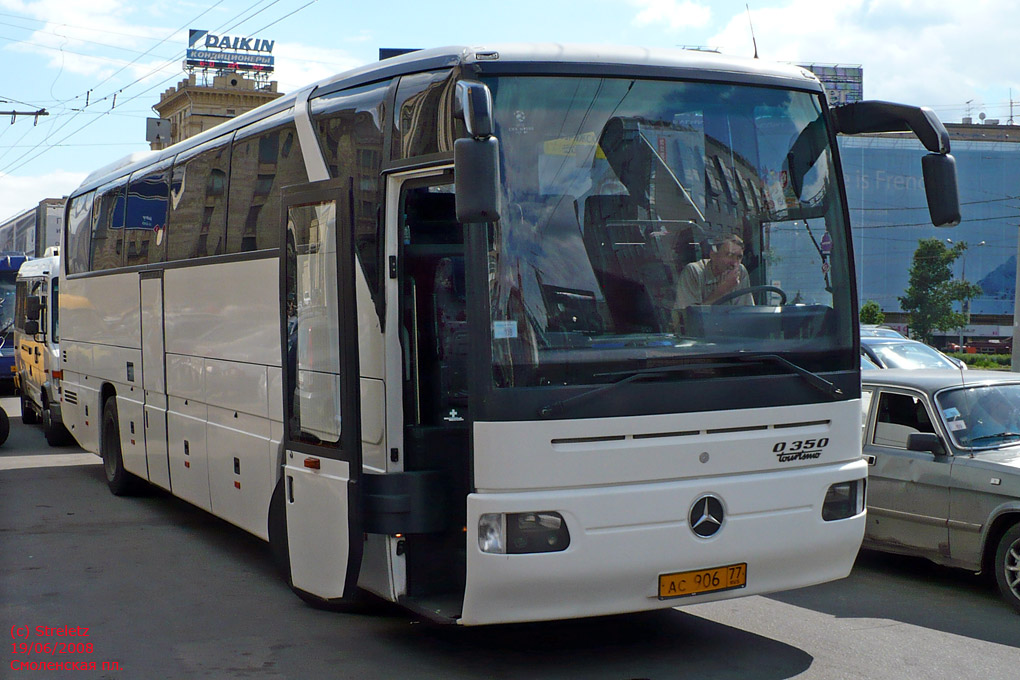 Москва, Mercedes-Benz O350-15RHD Tourismo № АС 906 77