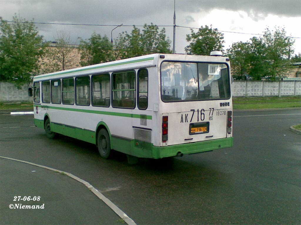 Μόσχα, LiAZ-5256.25 # 19278