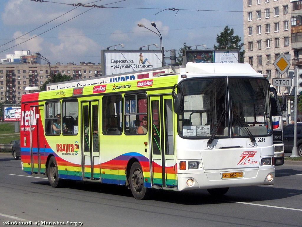 Санкт-Петербург, ЛиАЗ-5256.25 № 3275