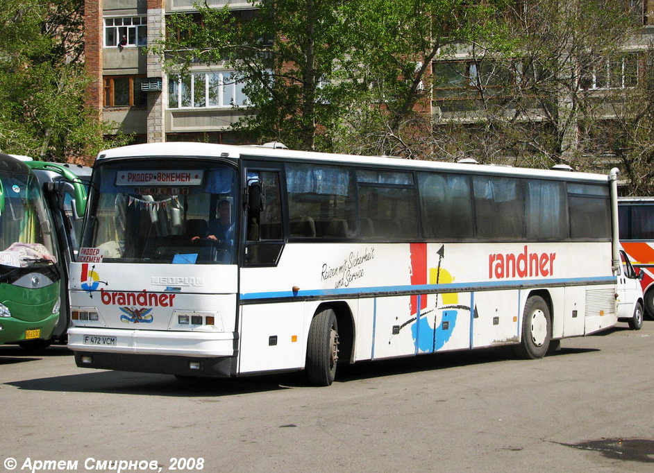 East Kazakhstan province, Neoplan N316Ü Transliner # F 472 VCM