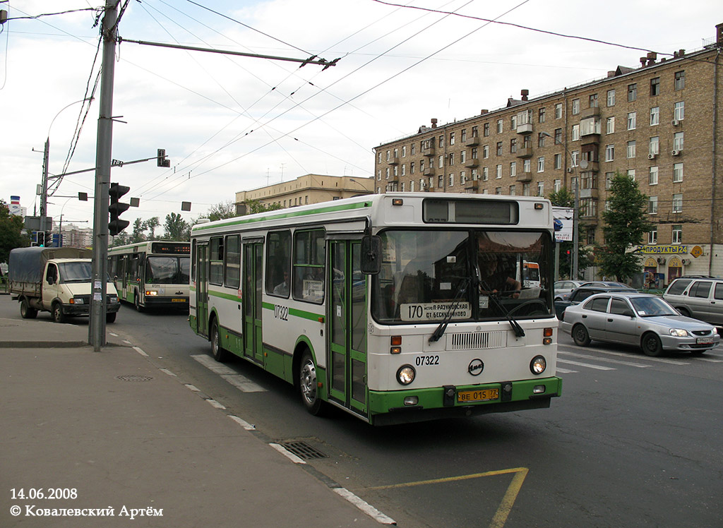 Москва, ЛиАЗ-5256.25 № 07322