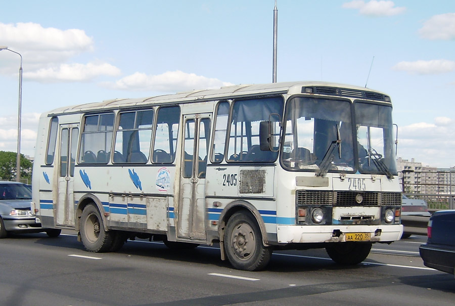 Вологодская область, ПАЗ-4234 № 2405