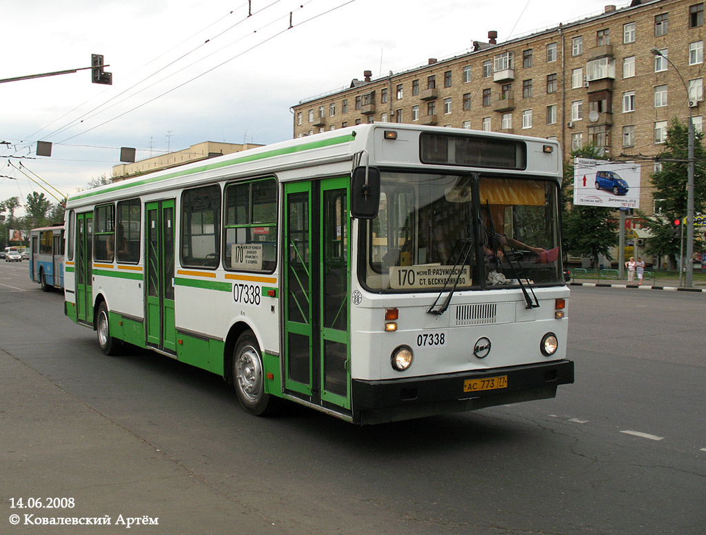 Москва, ЛиАЗ-5256.25 № 07338