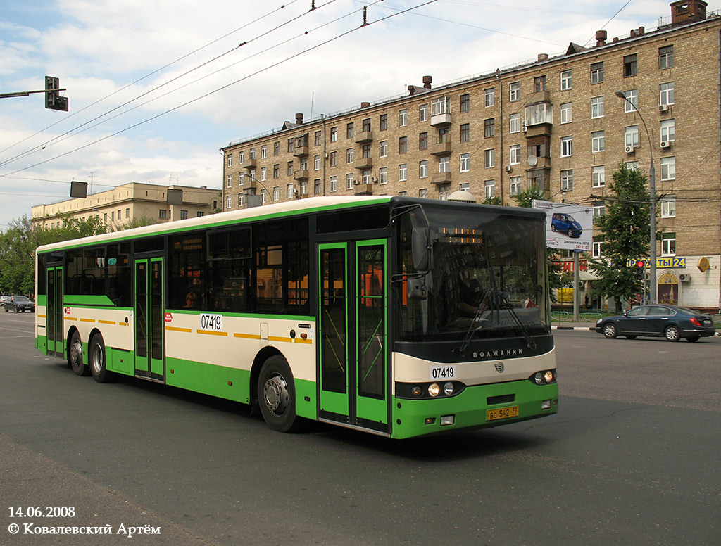 Москва, Волжанин-6270.10 № 07419