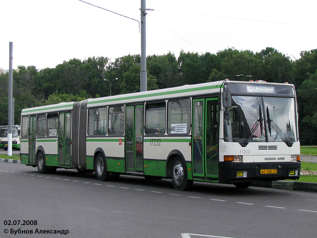 Москва, Ikarus 435.17 № 17232