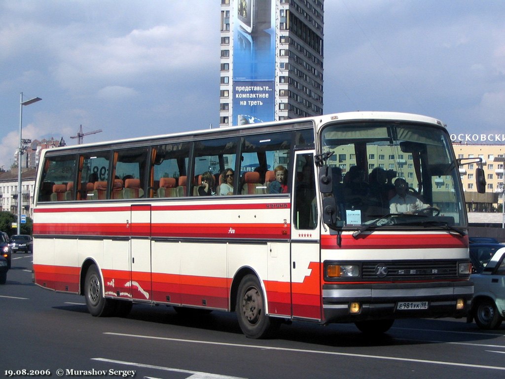 Санкт-Петербург, Setra S215HD № Е 981 УК 98