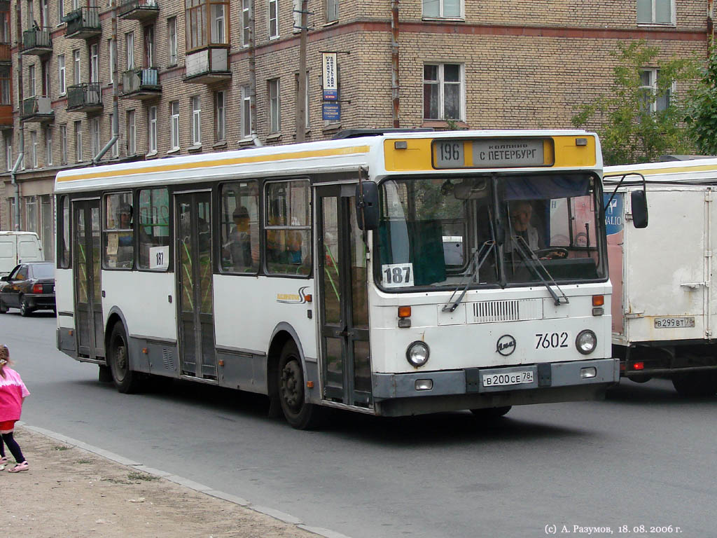 Санкт-Петербург, ЛиАЗ-5256.25 № 7602