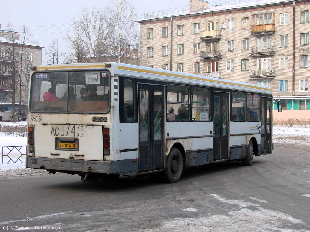 Санкт-Петербург, ЛиАЗ-5256.25 № 7609