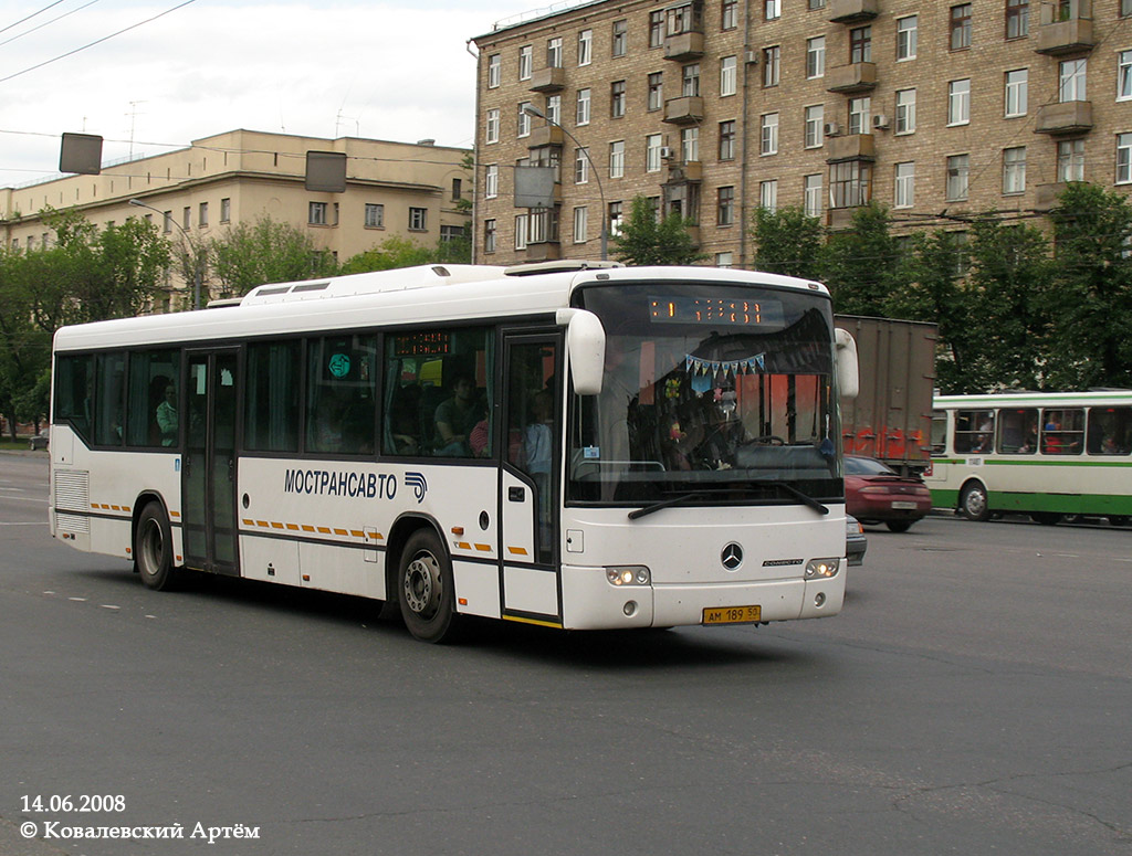 Московская область, Mercedes-Benz O345 Conecto H № АМ 189 50