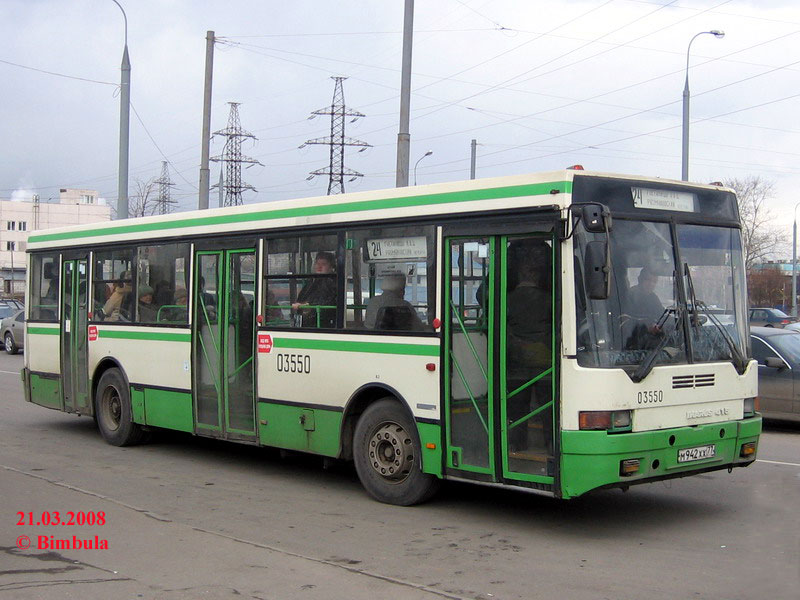 Moscow, Ikarus 415.33 # 03550