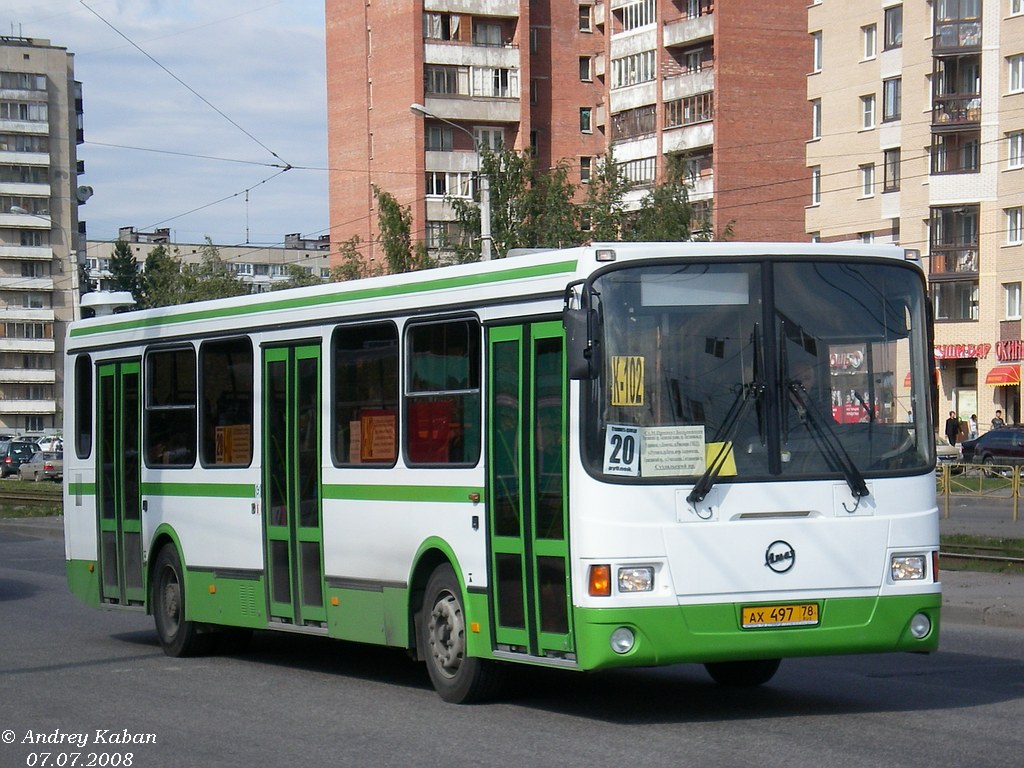 Санкт-Петербург, ЛиАЗ-5256.26 № АХ 497 78