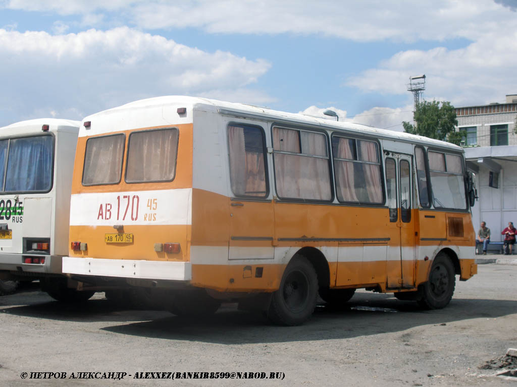 Курганская область, ПАЗ-3205 (00) № АВ 170 45