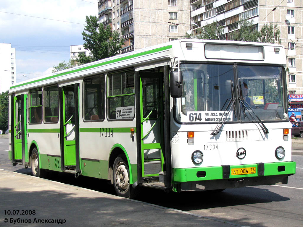 Москва, ЛиАЗ-5256.25 № 17334