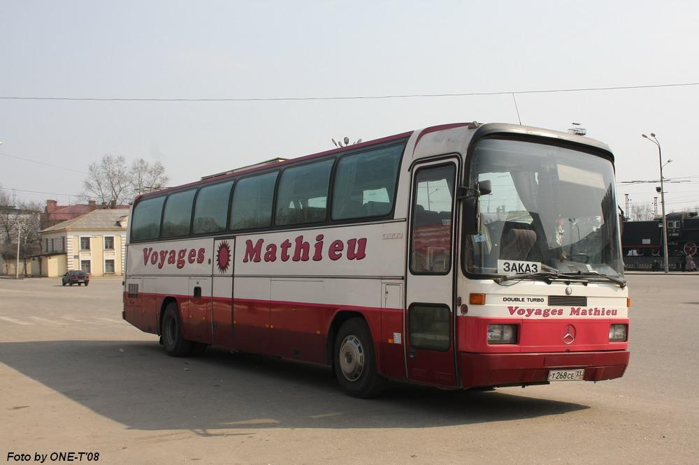 Vladimir region, Mercedes-Benz O303-15RHD Nr. Т 268 СЕ 33