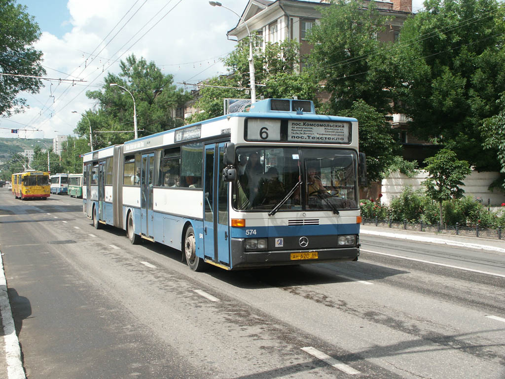 Саратовская область, Mercedes-Benz O405G № АН 620 64