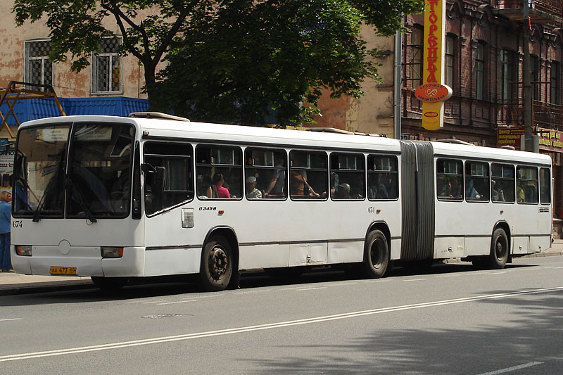 Псковская область, Mercedes-Benz O345G № 674