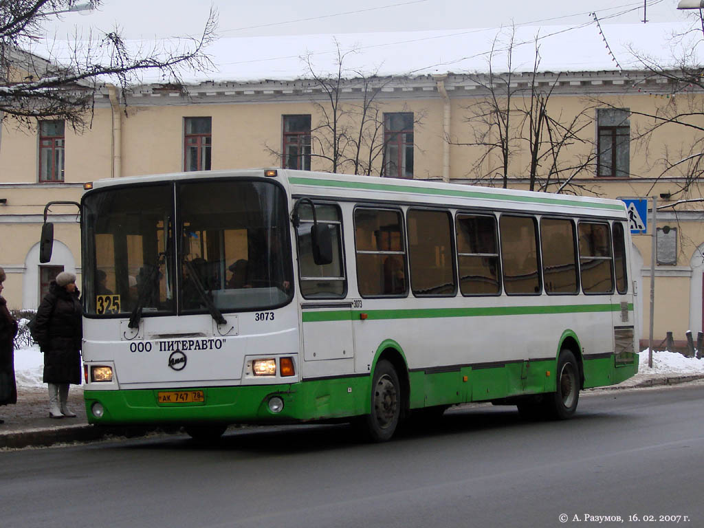 Санкт-Петербург, ЛиАЗ-5256.25 № 3073