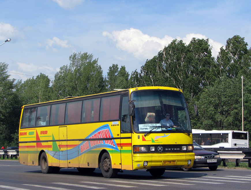 Пермский край, Setra S215HD № АР 738 59