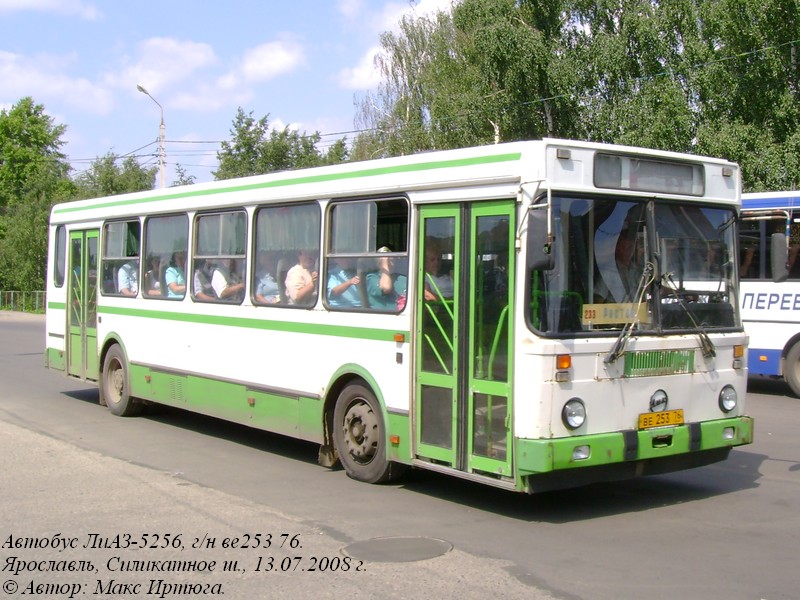 Yaroslavl region, LiAZ-5256.30-01 # ВЕ 253 76