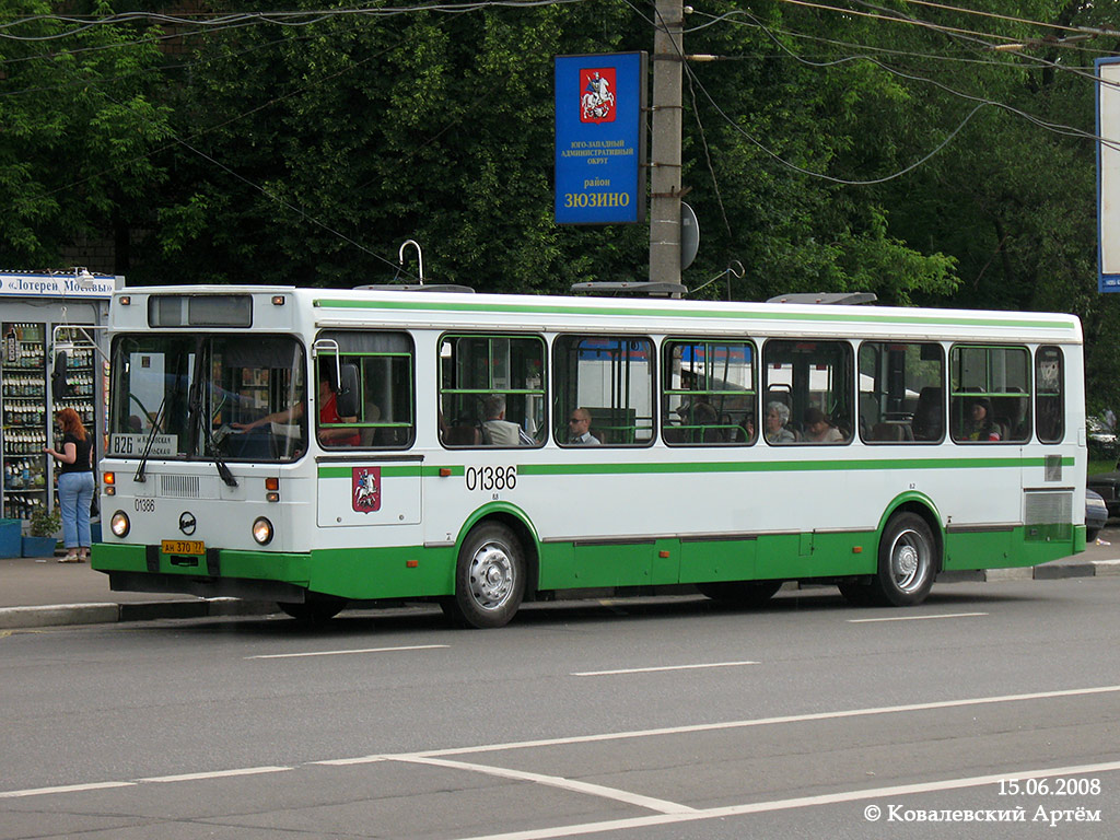 Moszkva, LiAZ-5256.25 sz.: 01386