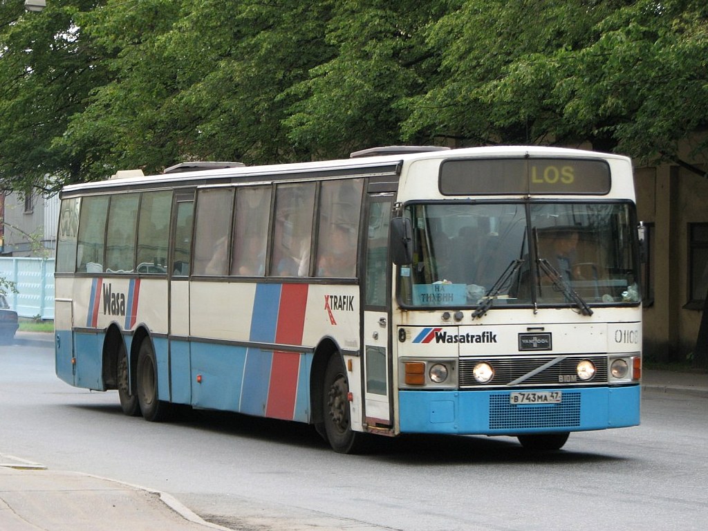 Ленинградская область, Van Hool T8 Alizée 210 № 01108