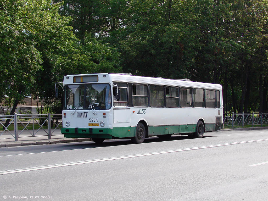 Санкт-Петербург, ЛиАЗ-5256.25 № 5294