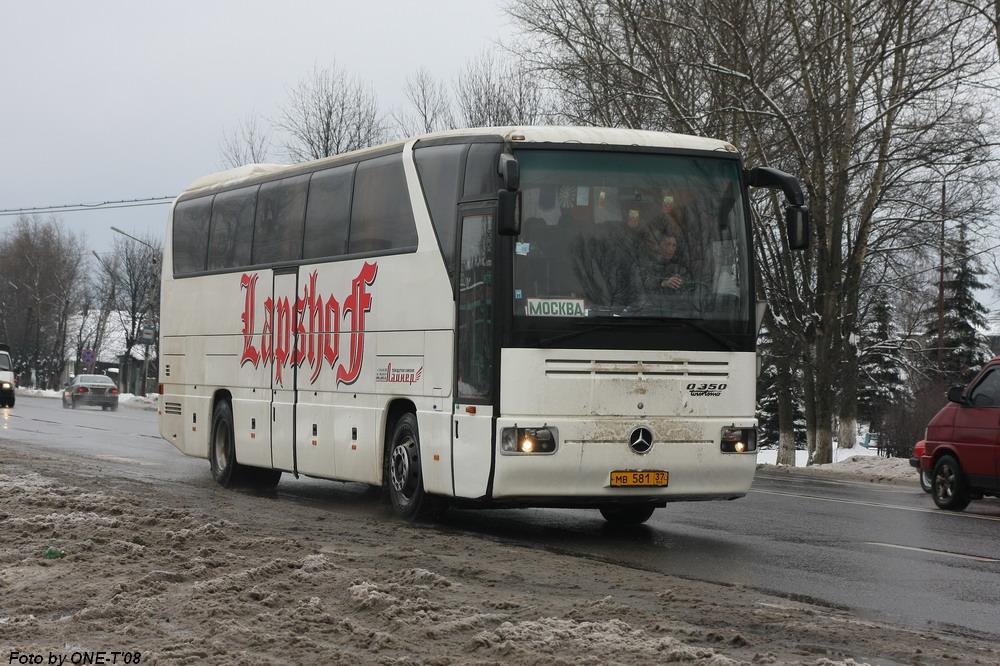 Ивановская область, Mercedes-Benz O350-15SHD Tourismo № МВ 581 37