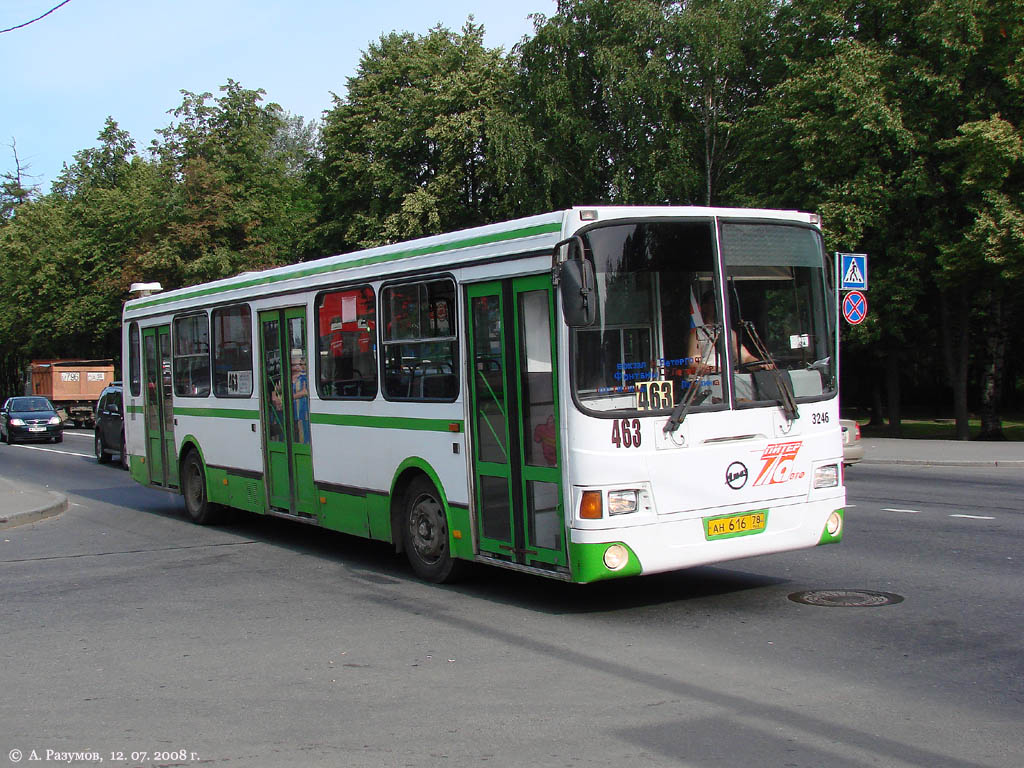 Санкт-Петербург, ЛиАЗ-5256.25 № 3246